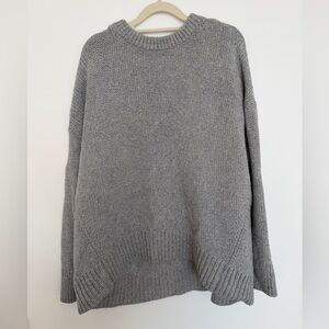 COS Gray Crewneck Sweater